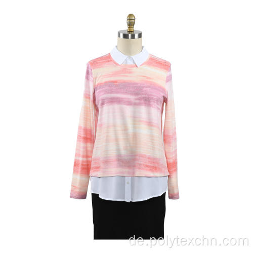 New Women Spring Autumn Shirt Strickpullover